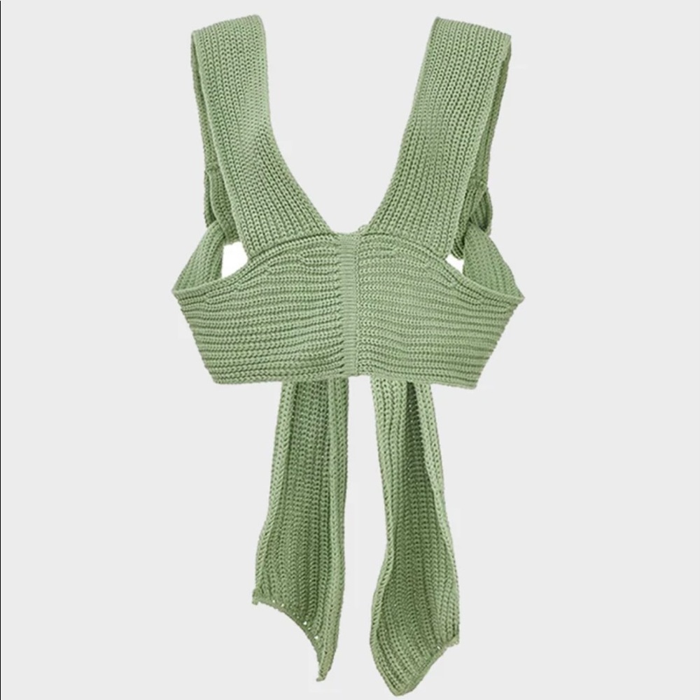 Simonett Nanu Green Top